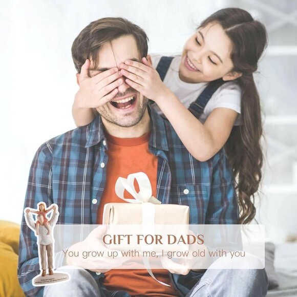 Best Fathers Day Daughter Birthday Gift Resin Figurines Statue - Picture 4 of 8